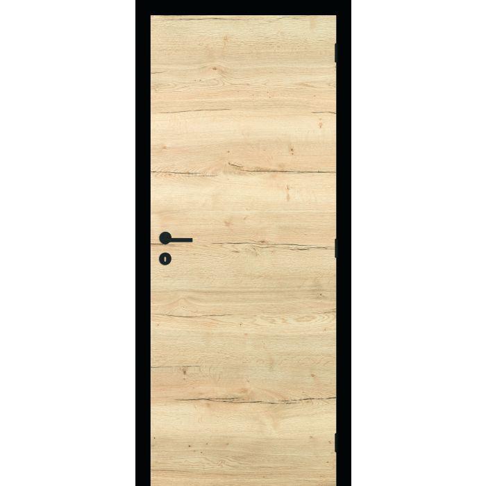 Porte Concept Real Oak de Thys, ébrasement noir inclus. Clenche pas inclus.