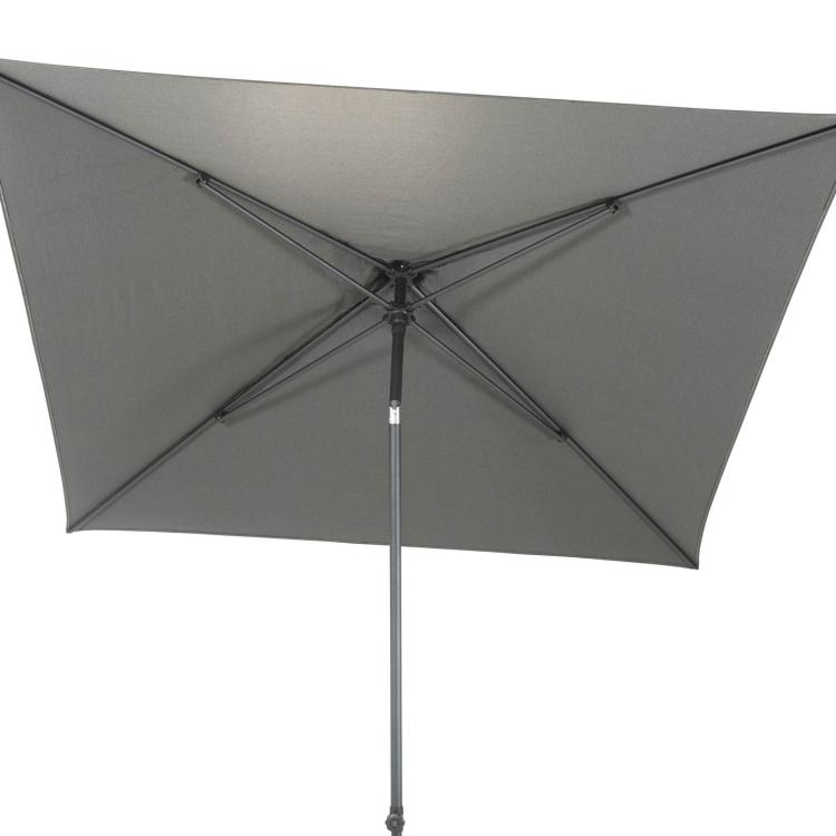 Parasol 250x250cm Azzurro Gris moyen 