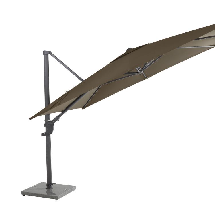 Parasol 300x300cm Horizon Premium Taupe