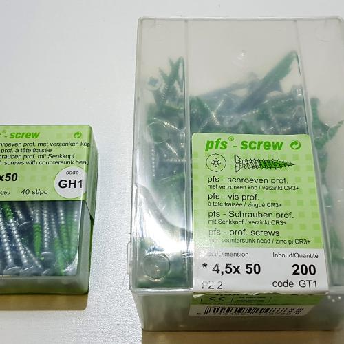 Vis à panneaux PGB.