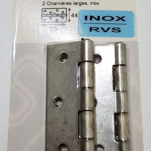 Charnière inox.