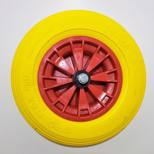 Roue de brouettes et de diables.