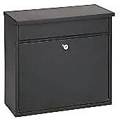 Boite à pendre acier laqué.