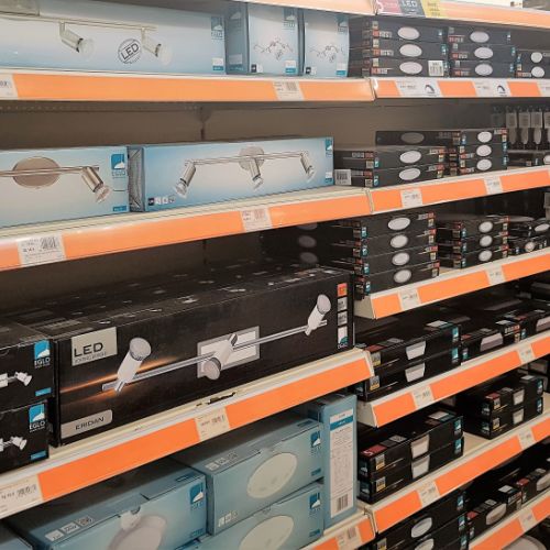 Stock luminaire Led.