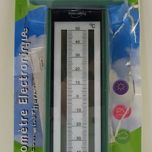 Thermomètre min-max digital.