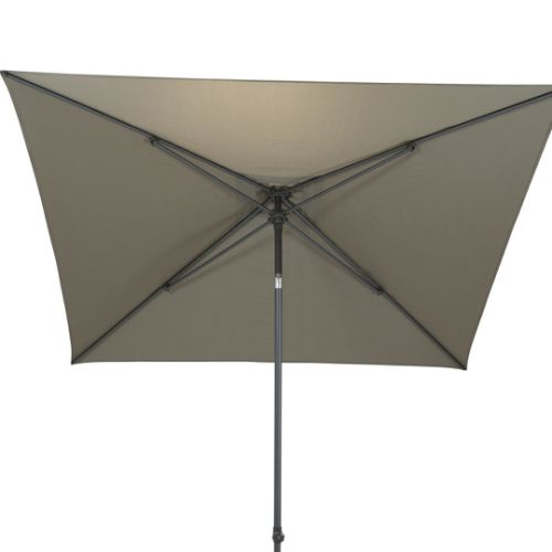 Parasol 250x250cm Azzurro Taupe