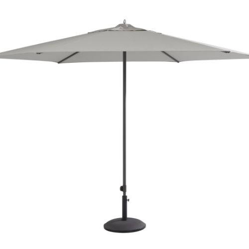 Parasol D3,50m Azzurro Gris moyen